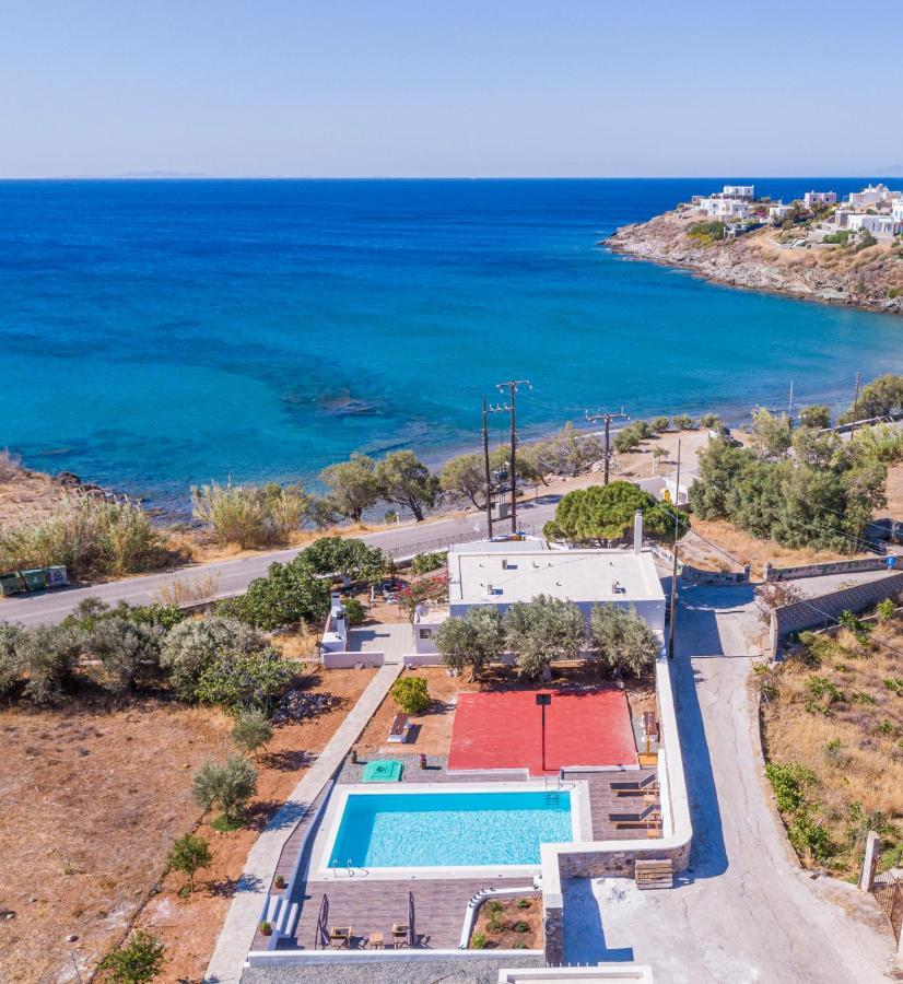 Flora'S Beach And Pool Villa In Syros Liaropa Екстер'єр фото