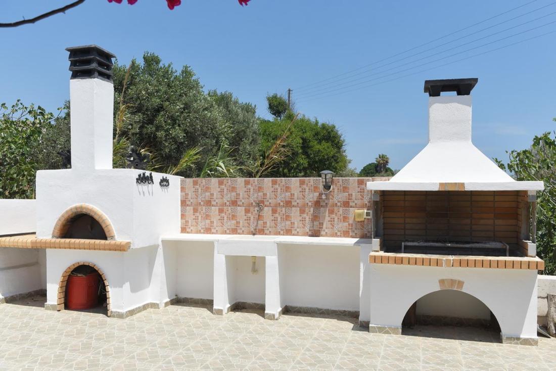 Flora'S Beach And Pool Villa In Syros Liaropa Екстер'єр фото