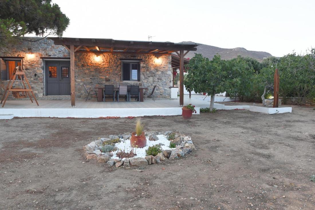 Flora'S Beach And Pool Villa In Syros Liaropa Екстер'єр фото