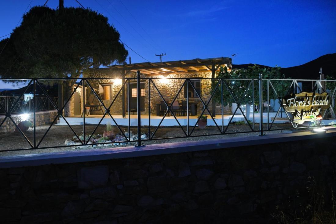 Flora'S Beach And Pool Villa In Syros Liaropa Екстер'єр фото