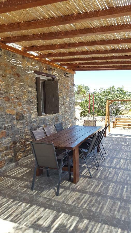 Flora'S Beach And Pool Villa In Syros Liaropa Екстер'єр фото